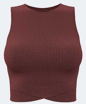 CORE TOP BURGUNDY-Dámský top