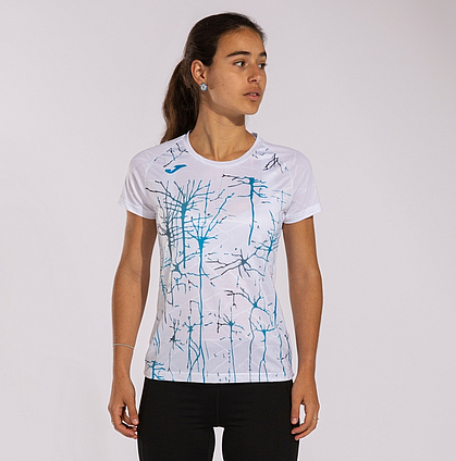 ELITE IX SHORT SLEEVE T-SHIRT WHITE-Dívčí triko