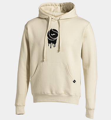 CHALLENGE HOODIE BEIGE-Pánská tenisová mikina