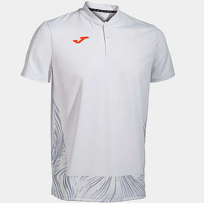 CHALLENGE SHORT SLEEVE POLO WHITE-Pánské tenisové triko