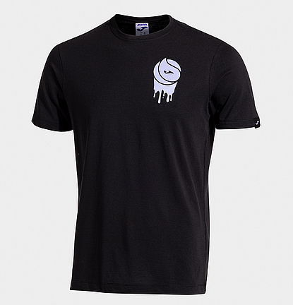 CHALLENGE SHORT SLEEVE T-SHIRT BLACK-Pánské tenisové triko