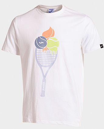 CHALLENGE SHORT SLEEVE T-SHIRT WHITE-Pánské tenisové triko