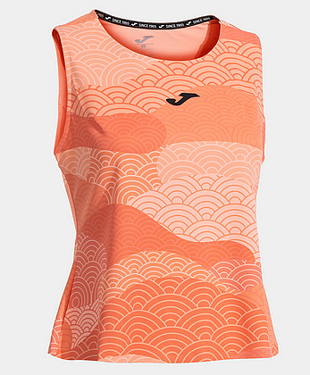 CHALLENGE TANK TOP ORANGE-Dámský tenisový top