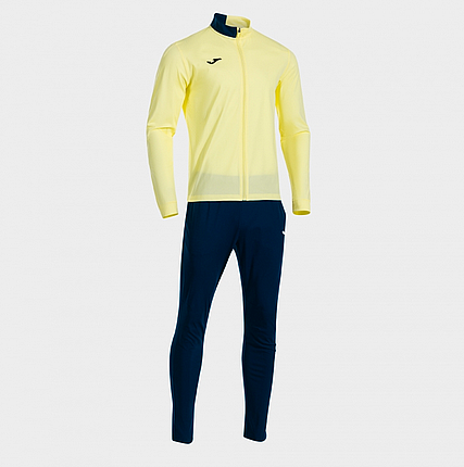 CHALLENGE TRACKSUIT YELLOW BLUE-Pánská tenisová souprava