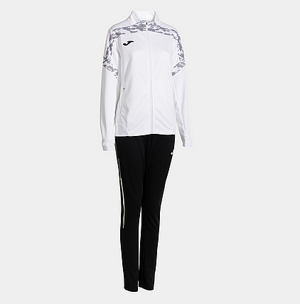 CHAMPIONSHIP VIII TRACKSUIT WHITE BLACK-Dívčí souprava