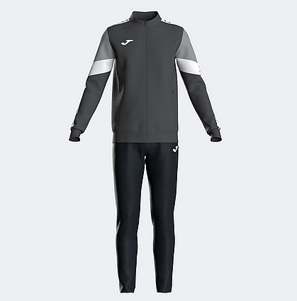 ICONO STREET TRACKSUIT DARK GRAY BLACK-Pánská souprava