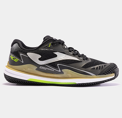 Joma ACE MEN 2401 NEGRO ORO-Pánské tenisové antukové boty