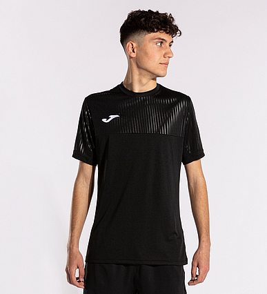 MONTREAL SHORT SLEEVE T-SHIRT BLACK-Pánské tenisové triko