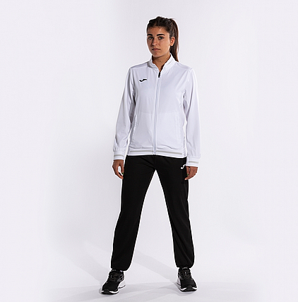 MONTREAL TRACKSUIT WHITE BLACK-Dámská tenisová souprava