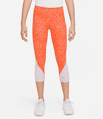 Nike Dri-FIT One Big Girls' Capri Leggings-Dívčí 3/4 elasťáky