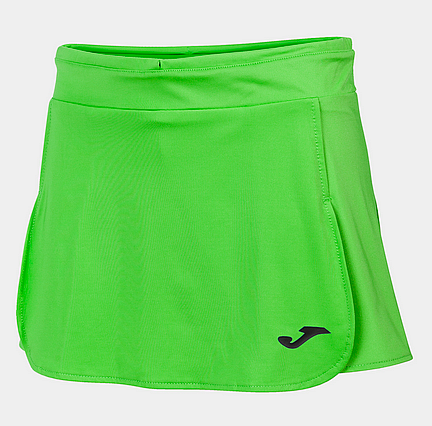 OPEN II GREEN FLUOR TENNIS SKIRT-Dívčí tenisová sukně