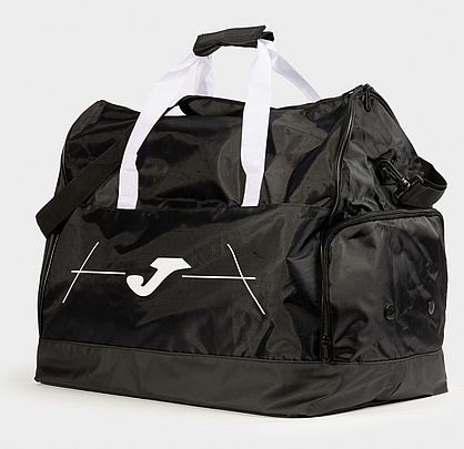 OPEN SPORT BAG BLACK WHITE-Sportovní taška