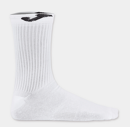 SOCK WITH COTTON FOOT WHITE-Pánské vysoké ponožky