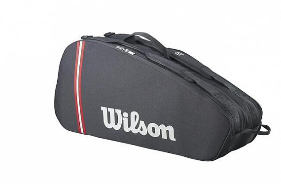TOUR 6PK RACKET BAG 2025 BLACK