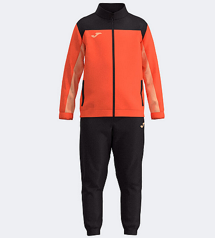 Tracksuit junior New Metaverse orange black-Chlapecká souprava