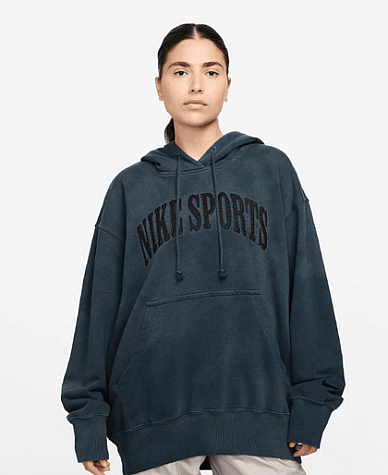 Women's hooded sweatshirt Nike Phoenix Flee-Dámská volnočasová mikina