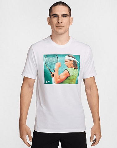 Nike Court QS French Open Rafa T-shirt-Pánské tenisové triko
