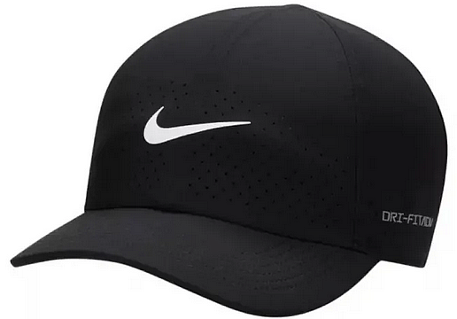 NikeCourt AeroBill Advantage-Juniorská tenisová kšiltovka černá