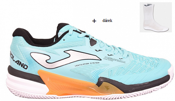 ROLAND MEN 2527 PETROLEUM-Pánské tenisové antukové boty