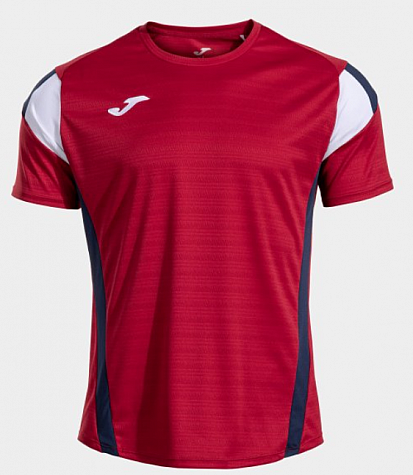 SHORT-SLEEVE T-SHIRT MONTREAL RED DARK NAVY-Pánské tenisové triko