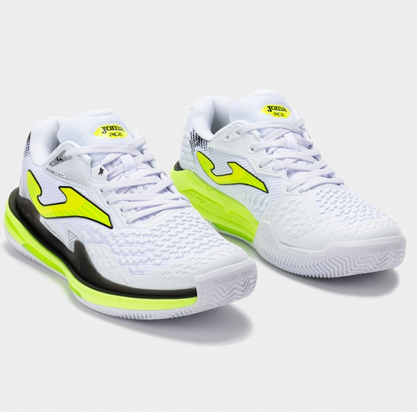 ACE MEN 2402 WHITE-Pánské tenisové antukové boty