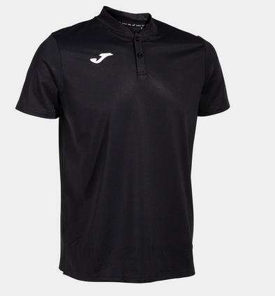 Assortment | CHALLENGE SHORT SLEEVE POLO BLACK-Pánské tenisové triko