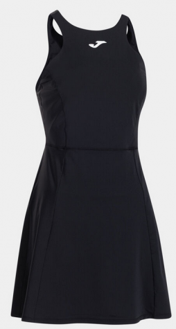 Dress woman Torneo black-Dámské tenisové šaty