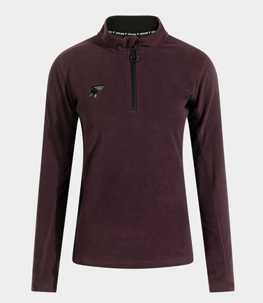 EXPLORER POLAR FLEECE BURGUNDY-Dámská mikina