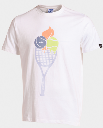 CHALLENGE SHORT SLEEVE T-SHIRT WHITE-Pánské tenisové triko