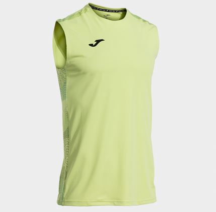 CHALLENGE SLEEVELESS SHIRT LIME-Pánský tenisový nátělník