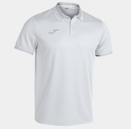 CHAMPIONSHIP VI SHORT SLEEVE POLO WHITE GRAY-Chlapecké triko