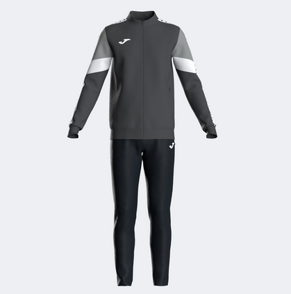 ICONO STREET TRACKSUIT DARK GRAY BLACK-Pánská souprava
