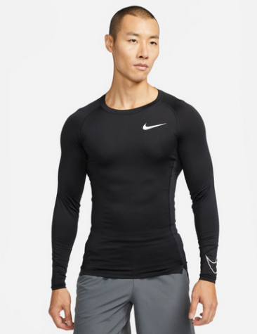 M NP DF TIGHT TOP LS-Pánské thermo triko