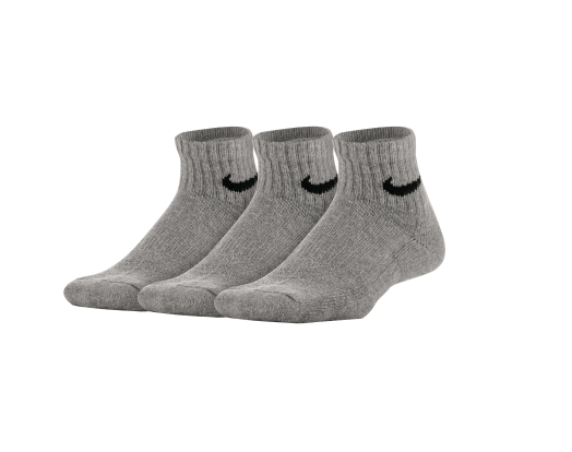 Nike PERFORMANCE CUSHIONED QUARTER TRAINING SOCKS-Juniorské ponožky