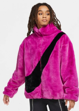 Nike WMNS Faux Fur Jacket-Dámská zateplená bunda