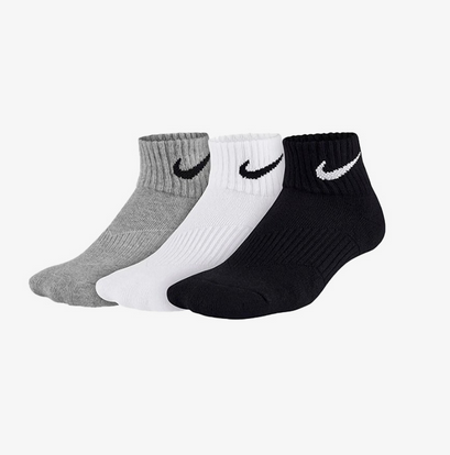 NIKE Y NK PERF CUSH QT 3PR-Juniorské ponožky