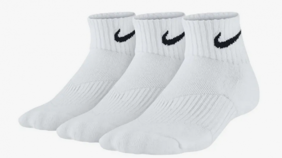 NIKE Y NK PERF CUSH QT 3PR-Juniorské ponožky