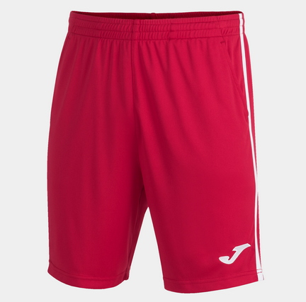 OPEN III BERMUDA RED WHITE-Chlapecké šortky