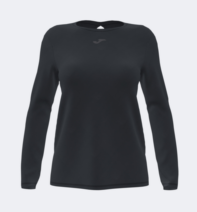 ORGANIC LONG SLEEVE T-SHIRT BLACK-Dámské triko