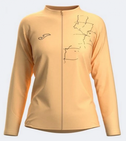 R-TRAIL NATURE WINDBREAKER MUSTARD-Dámská treková bunda