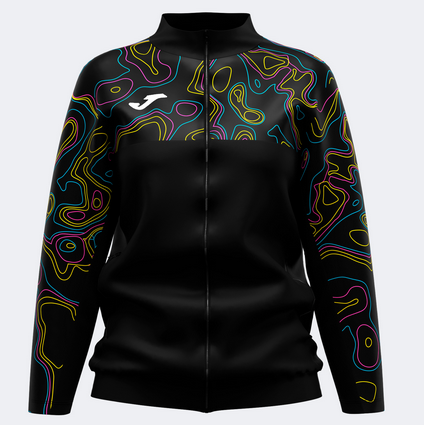 TORNEO CAPSULE FULL ZIP SWEATSHIRT BLACK-Dámská mikina