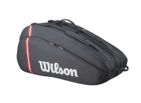 TOUR 12PK RACKET BAG 2025 BLACK