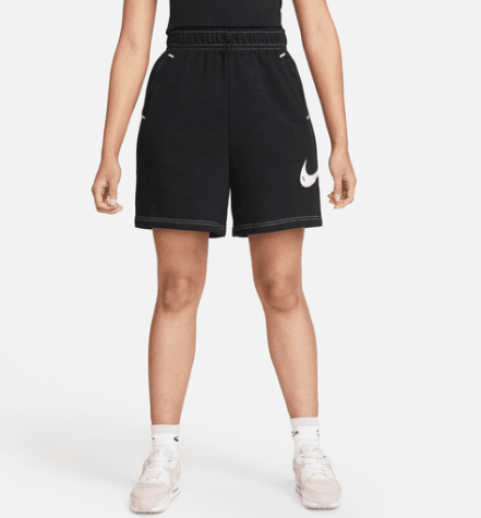 W NSW SWSH FLC HR SHORT-Dámské volnočasové šortky