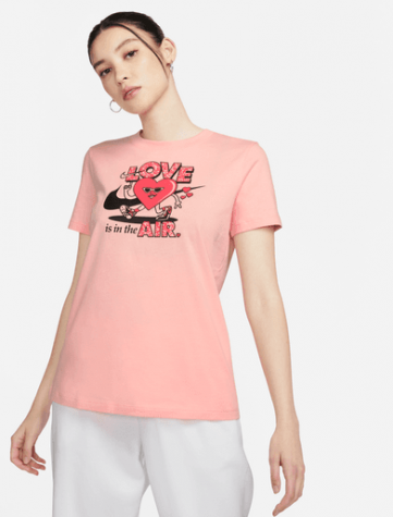 W NSW TEE SS VDAY-Dámské volnočasové triko