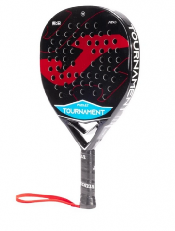 Joma Tournament Flex Black Red-Padelová raketa