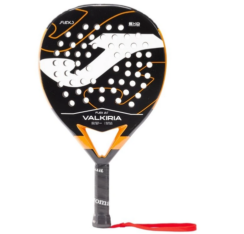 Joma Valkiria Flex Black Fluor Orange-Padelová raketa