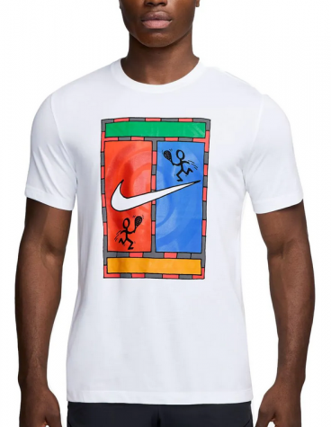 NikeCourt Dri-FIT Men's Tennis T-Shirt-Pánské tenisové triko