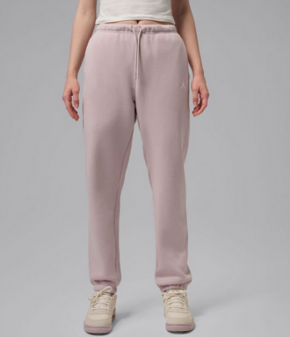 Jordan Brooklyn Fleece Wmns Pants Particle Rose-Dámské tepláky