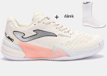 ROLAND LADY 2525 BEIGE-Dámské tenisové antukové boty