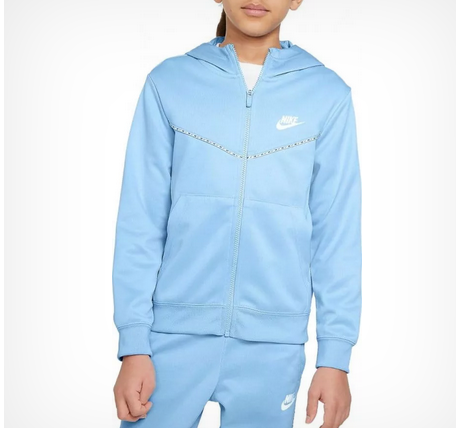 B NSW REPEAT PK FZ HOODIE-Chlapecká mikina světle modrá